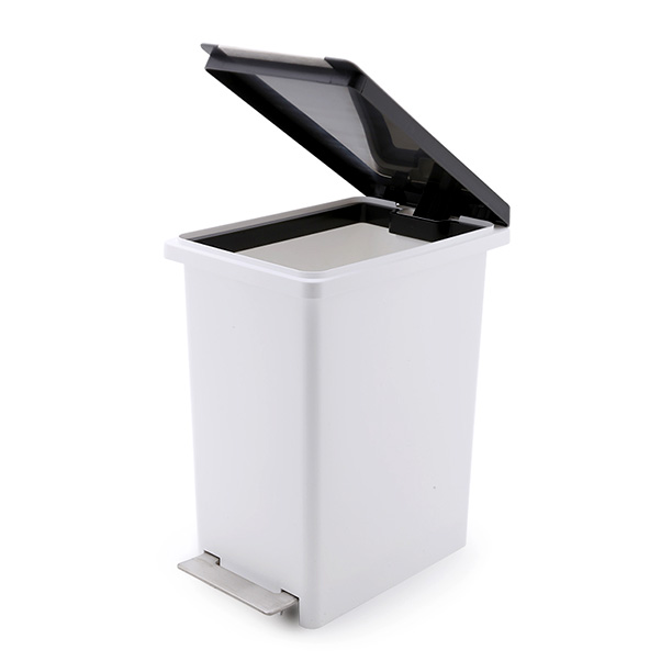 Thùng Rác Nhựa Fitis Compact Bin 10L- 2 Màu (Xám Xám, Trắng Xám) - PPS1-906, PPS1-903, , large image number 1
